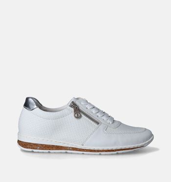 Veterschoenen wit