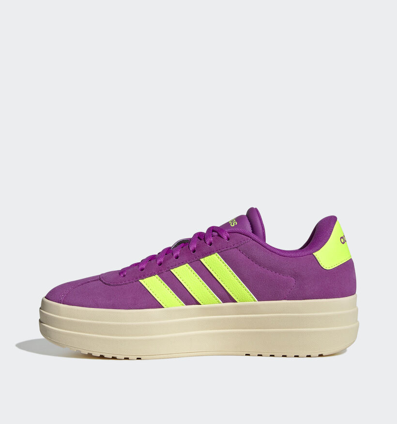 adidas VL Court Bold Paarse Sneakers voor dames (357108) - geschikt voor steunzolen