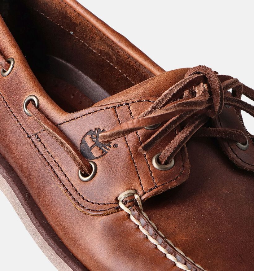 Timberland Classic Boat Shoe Chaussures bateau en Cognac pour hommes (352860)