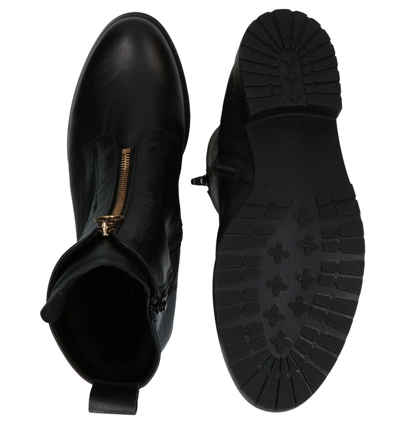 Gabor OptiFit Bottines en Noir en cuir (283528)