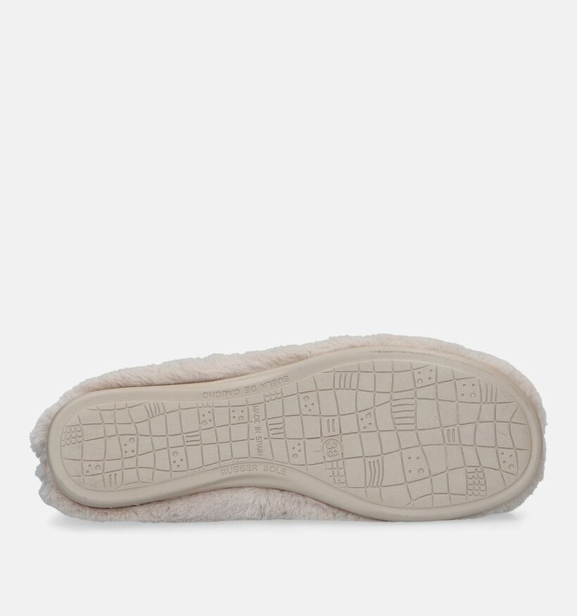 Scapa Pantoufles fermées en Beige pour femmes (333440)