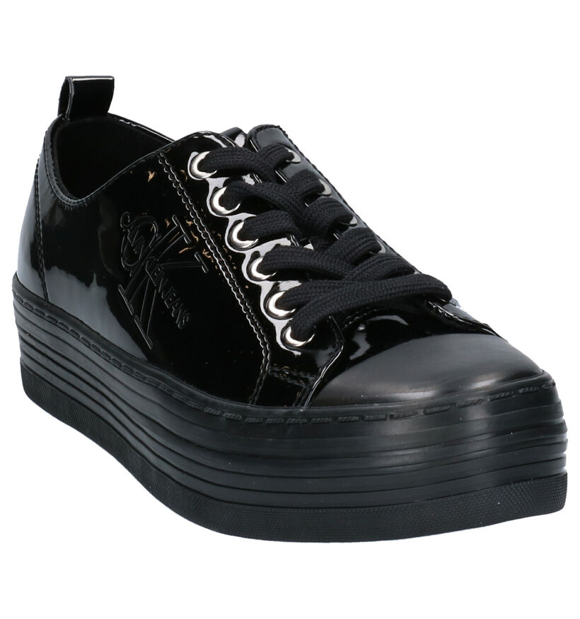Calvin Klein Zolah Zwarte Veterschoenen in kunstleer (255817)