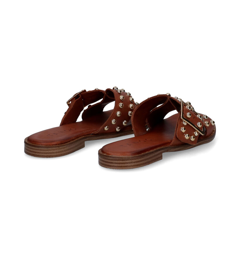 Tango Mila Mules en Cognac pour femmes (308001)