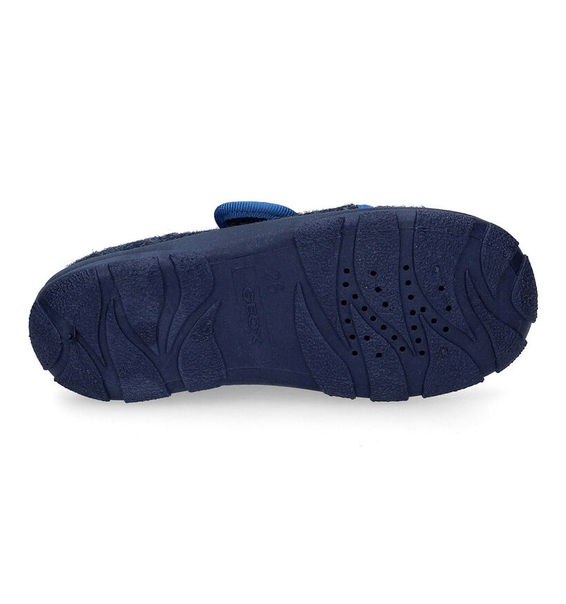 Geox Nymel Blauwe Pantoffels voor jongens (313610)