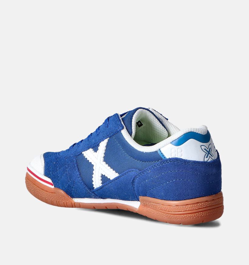 Munich Gresca Blauwe Veterschoenen voor jongens (361893) - geschikt voor steunzolen