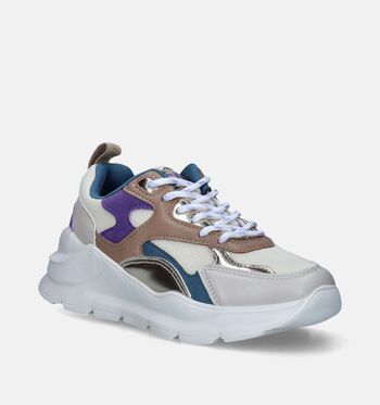 CEMI Sneakers Beige/Paars