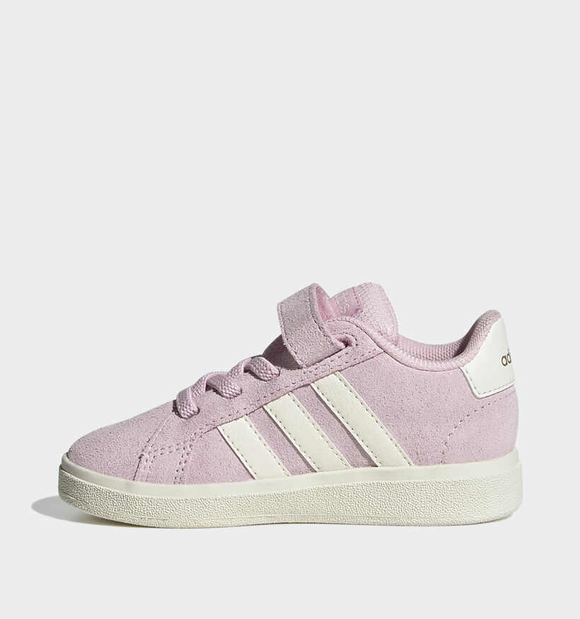 adidas Grand Court 00s Lichtroze Sneakers voor meisjes (359660) - geschikt voor steunzolen
