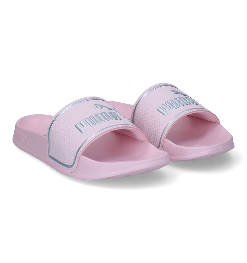 Puma Leadcat 2.0 Claquettes de picine en Rose pour filles (350396)