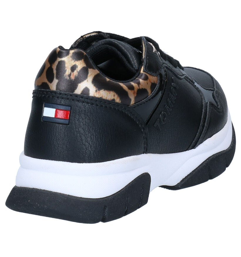 Tommy Hilfiger Baskets basses en Noir pour filles (295375) - pour semelles orthopédiques