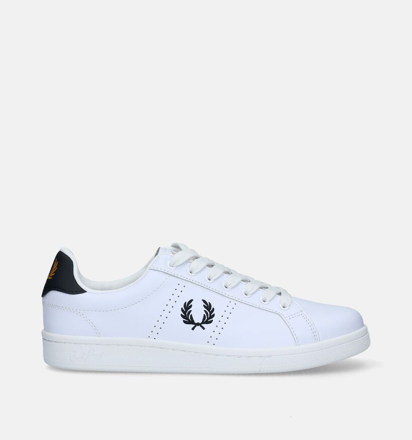 Fred Perry B721 Witte Veterschoenen voor heren (336281) - geschikt voor steunzolen