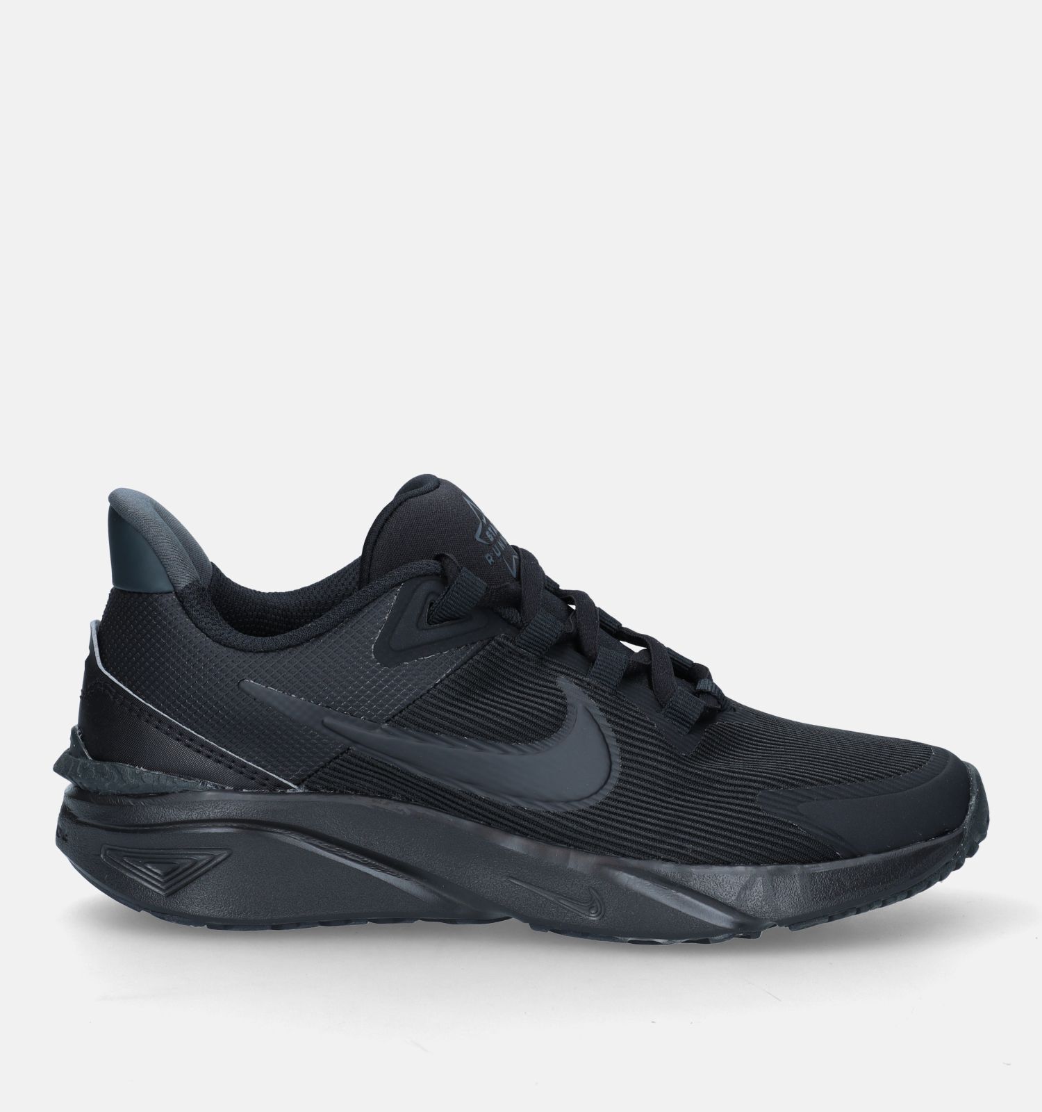Nike Star Runner 4NN GS Zwarte Sneakers Meisjes Jongens Sneakers