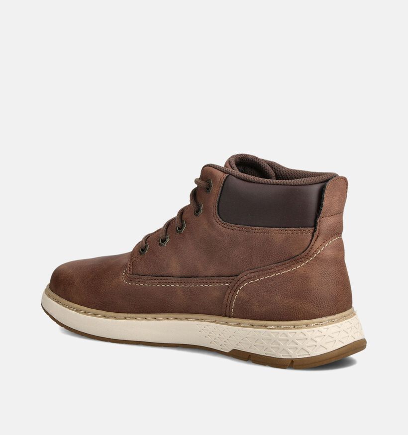 Skechers Garlan Deno Bruine Boots met Veter voor heren (378008)
