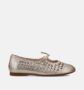 Gabor Chaussures plates Or
