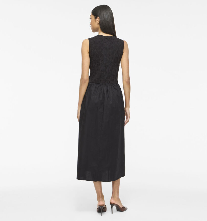 Vila Carla Zwarte Midi-Jurk voor dames (375142)