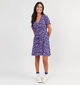 Vila Ruma Blauwe Wikkeljurk voor dames (342961)