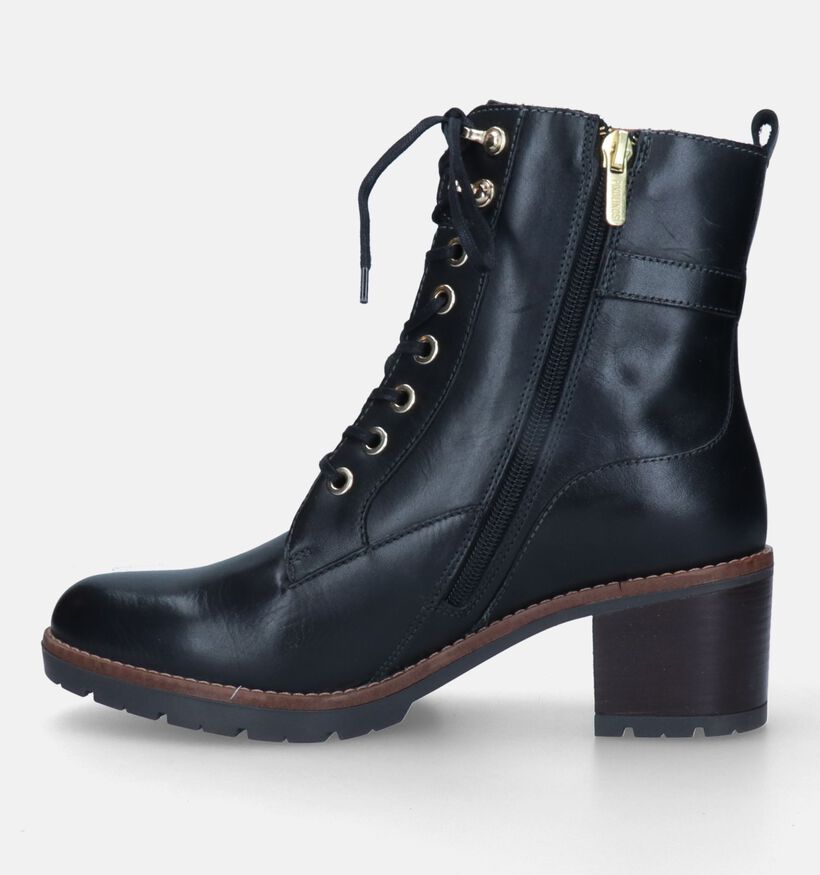 Pikolinos Llanes Bottines avec lacets en Noir pour femmes (329627)