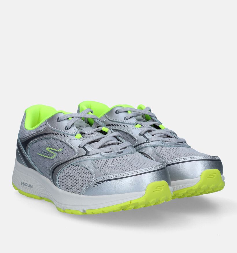 Skechers Go Run Consistent Chandra Baskets en Argent pour femmes (328053)