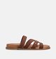 Laurent David Bruine Slippers voor dames (373616)
