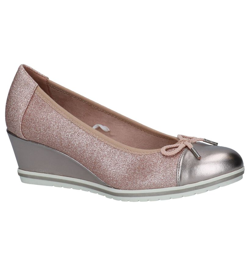 Tamaris Escarpins classique en Rose en simili cuir (244256)