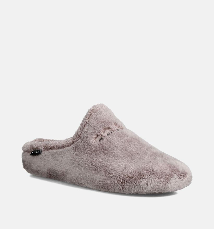 Scapa Pantoufles ouvertes en Rose pour femmes (364003) - pour semelles orthopédiques