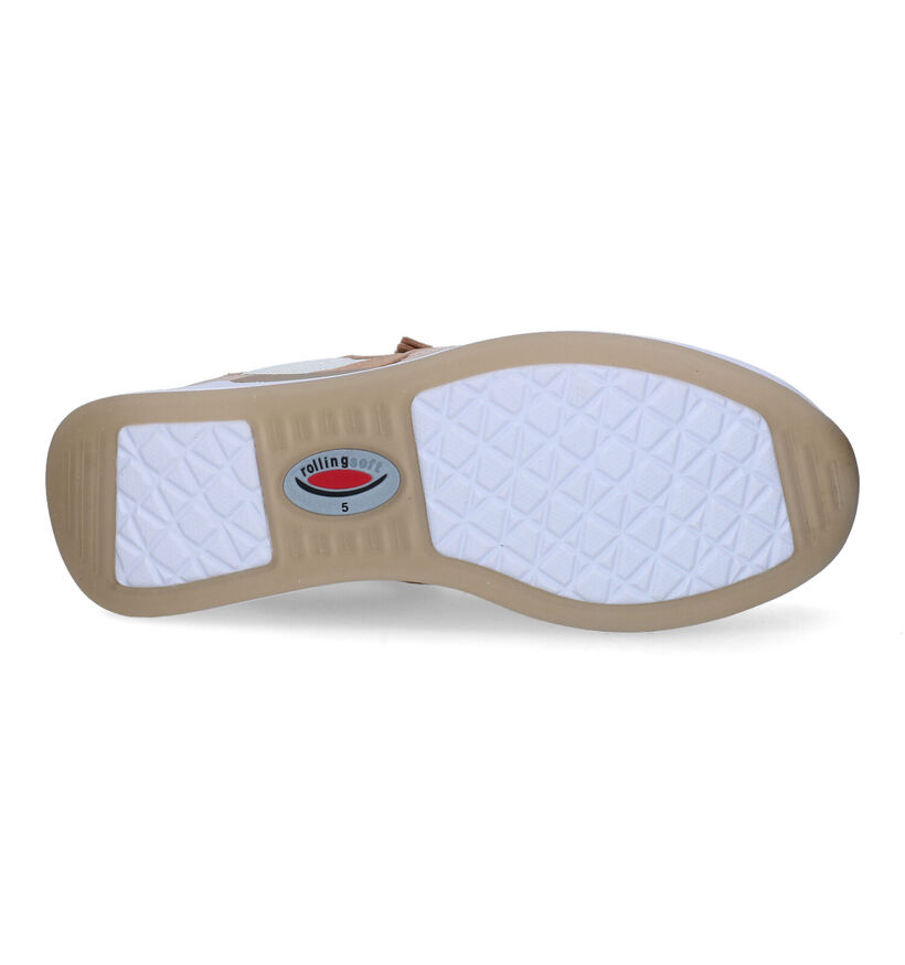 Gabor Rollingsoft Baskets en Beige pour femmes (306122) - pour semelles orthopédiques