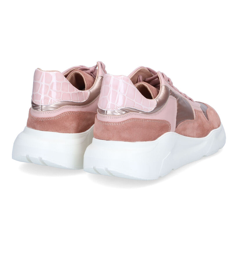 KMB Roze Sneakers voor dames (309608) - geschikt voor steunzolen