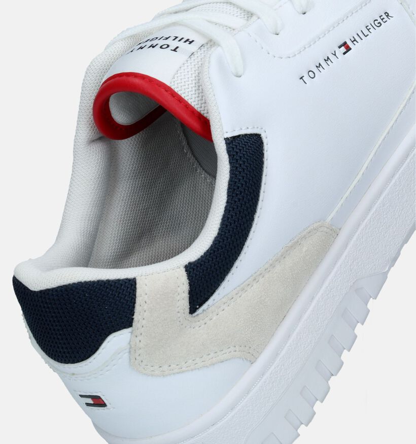 Tommy Hilfiger Core LTH Mix ESS Witte Veterschoenen voor heren (334097)