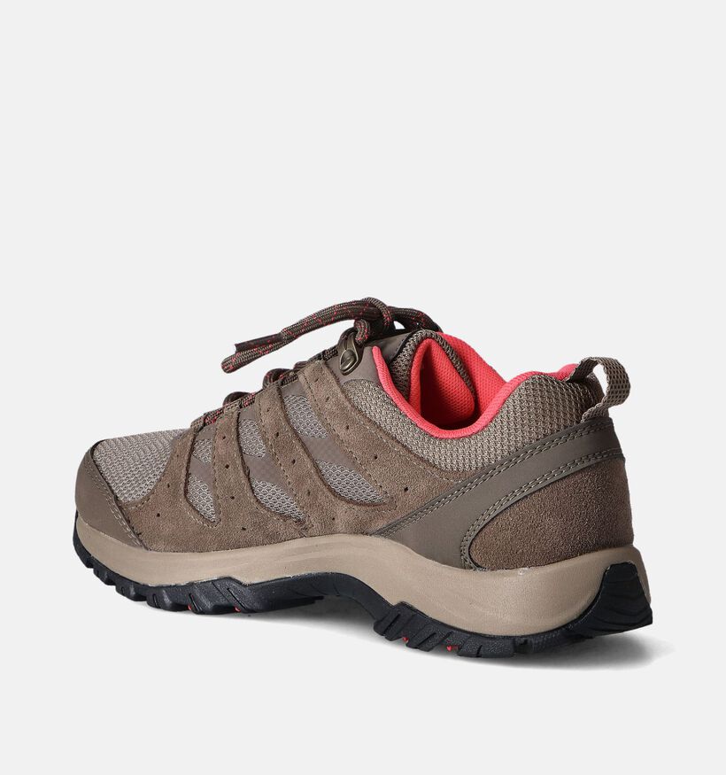 Columbia Redmond Waterproof Chaussures de marche basses en Brun pour femmes (356115) - pour semelles orthopédiques