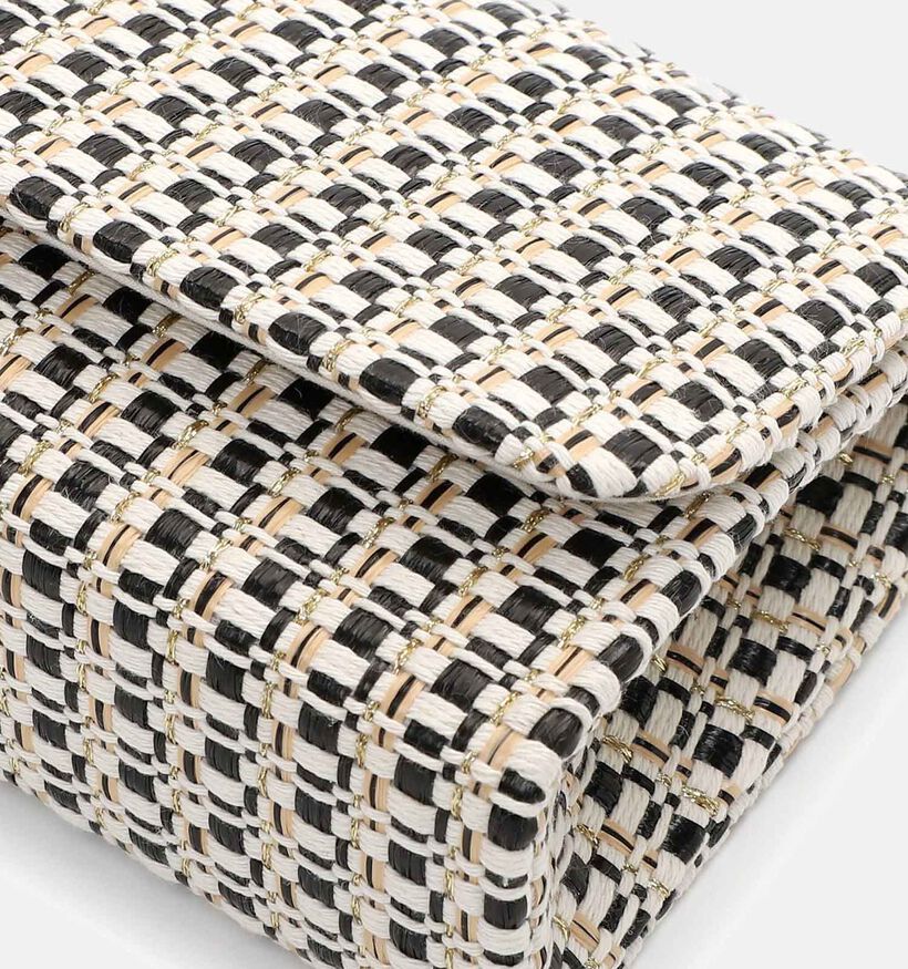 Tamaris Amalia Woven Zwarte Crossbodytas voor dames (371302)