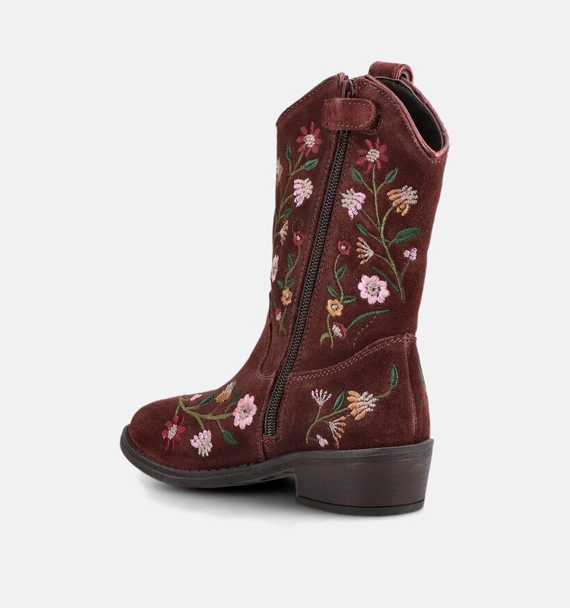 Little David Bordeaux Lange Laarzen met Rits voor meisjes (378831)