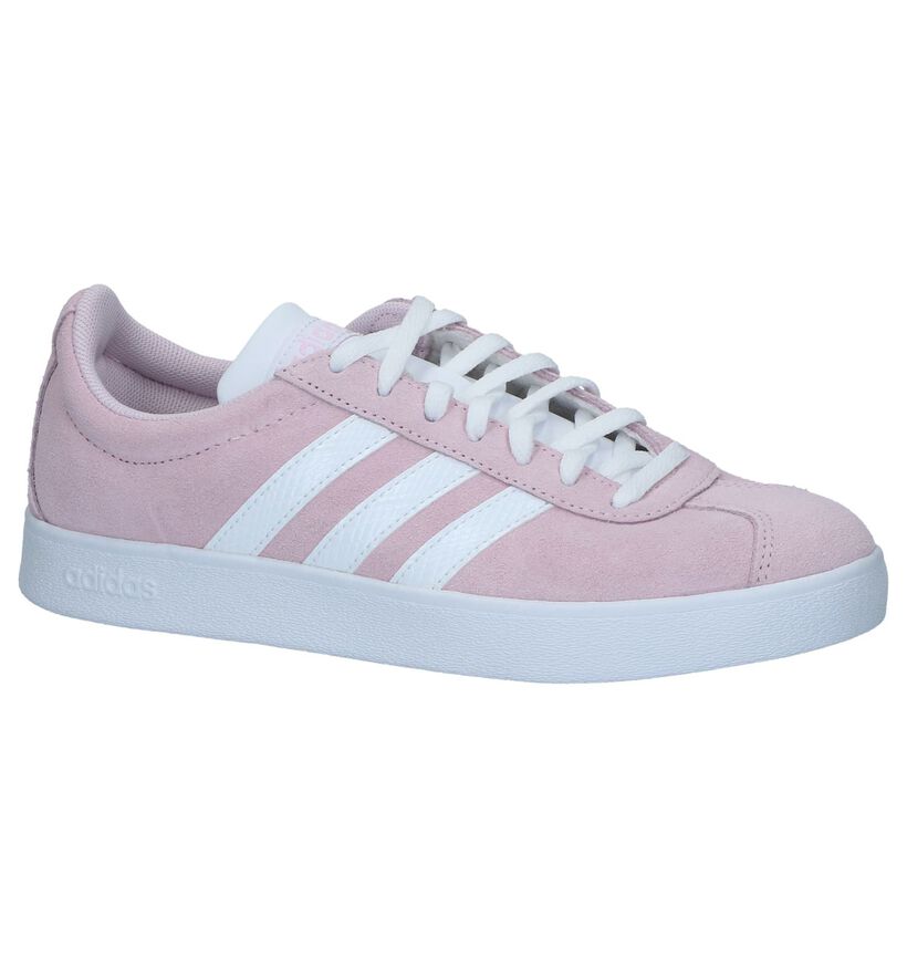adidas VL Court 2.0 Blauwe Sneakers voor dames (326278)