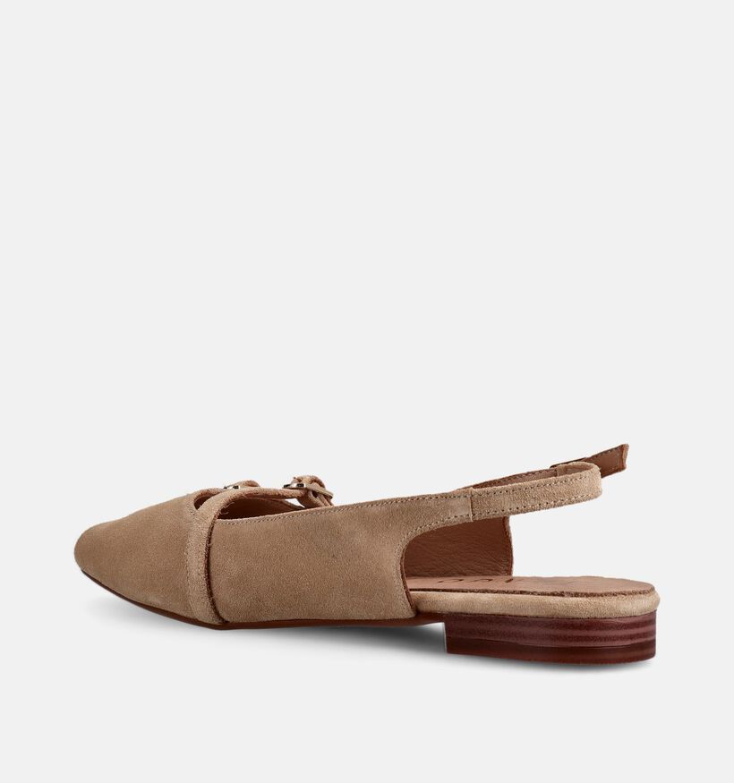 Tango Duna 4 Beige Slingback Ballerina's voor dames (375547)