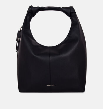 Laurent David Schoudertassen Zwart/Beige/Cognac