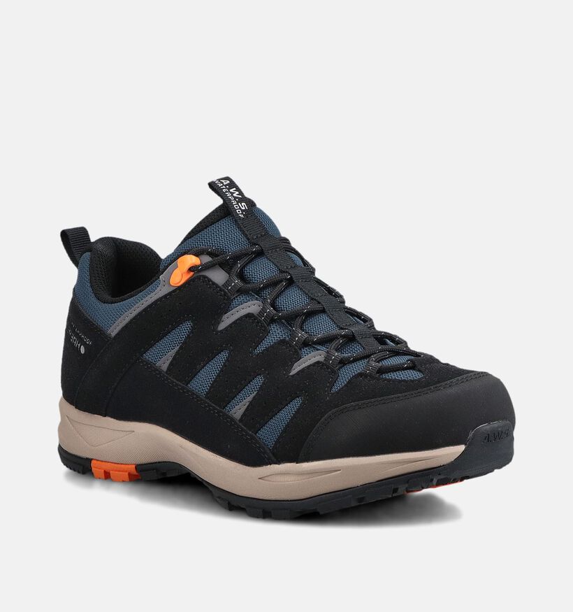 Icepeak Aura Lc Mr Zwarte Lage Wandelschoenen voor heren (378603) - geschikt voor steunzolen