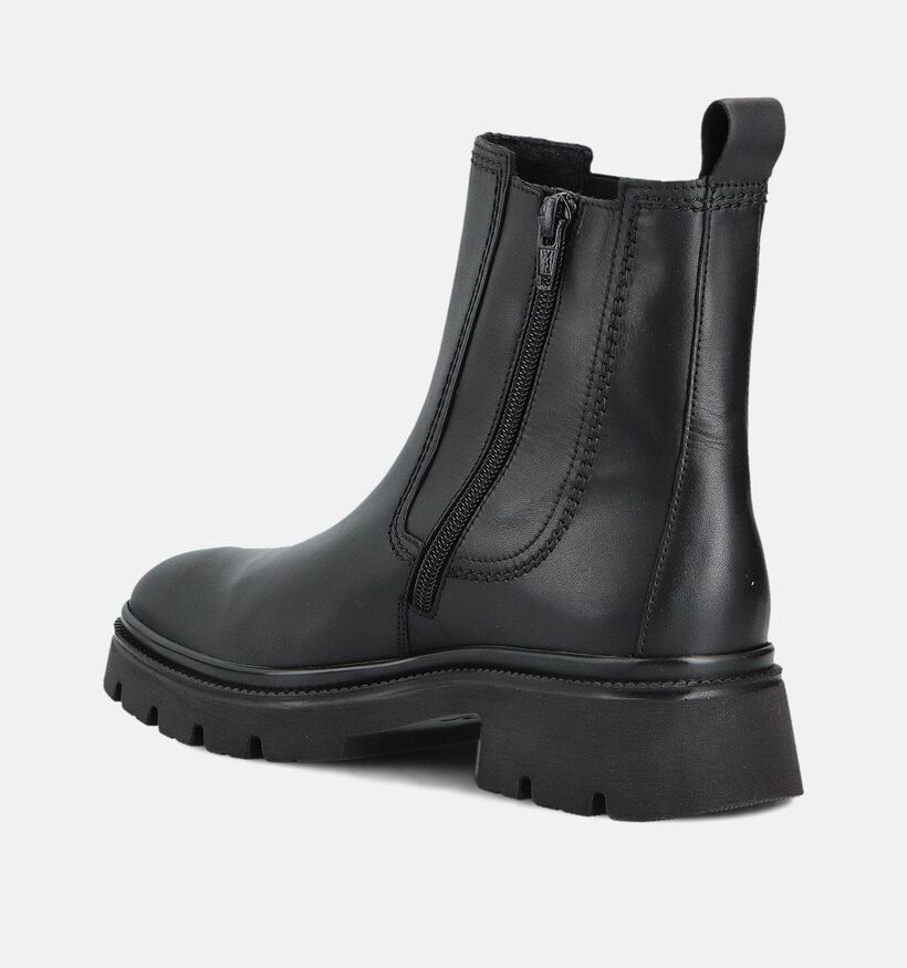 Gabor Zwarte Chelsea Boots voor dames (361647) - geschikt voor steunzolen