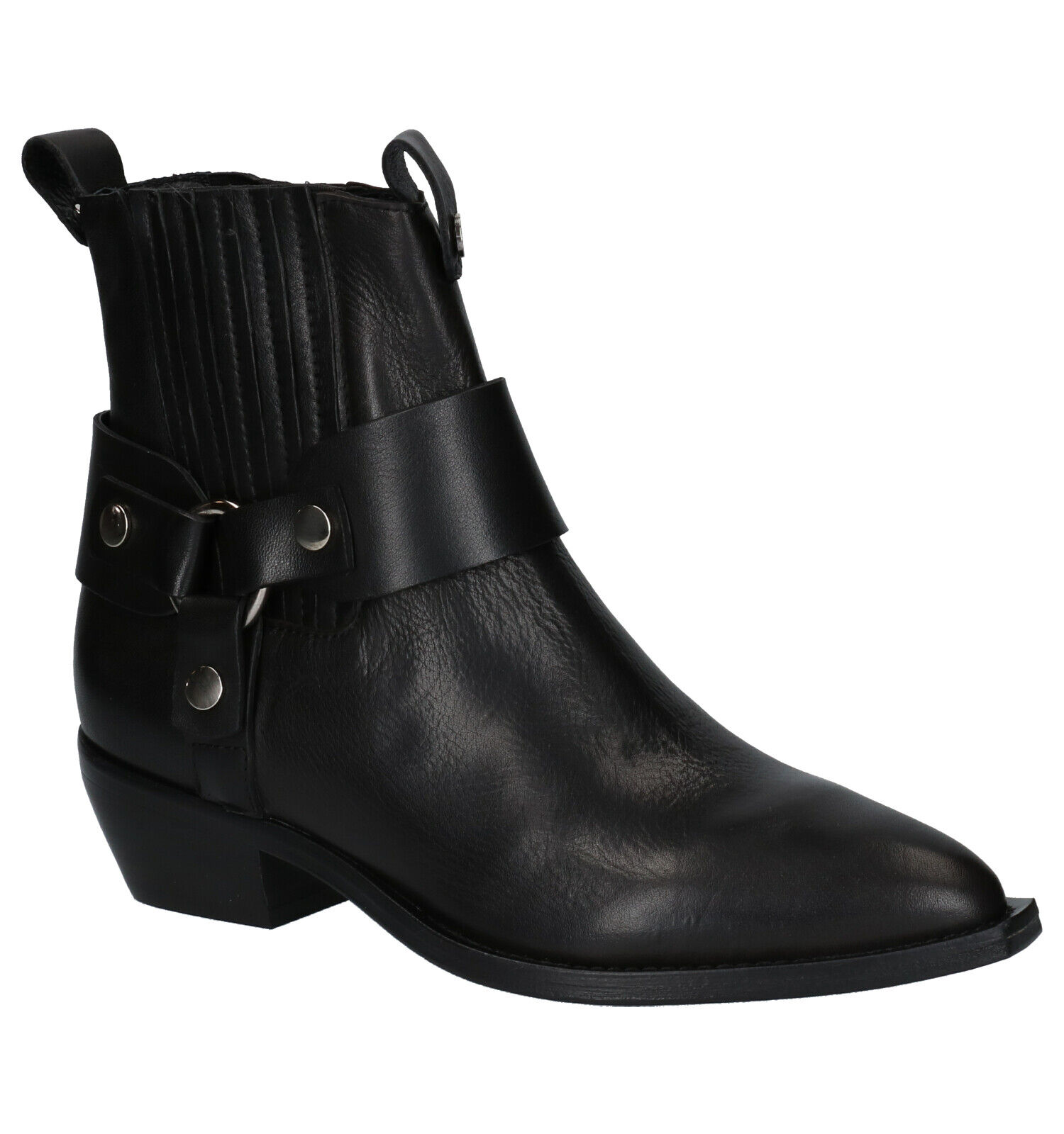 Curiosité Zwarte Western Boots | Dames Boots | Online op TORFS.BE