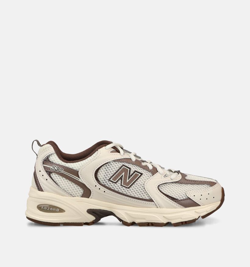 New Balance 530 Bruine Sneakers voor dames (374999) - geschikt voor steunzolen