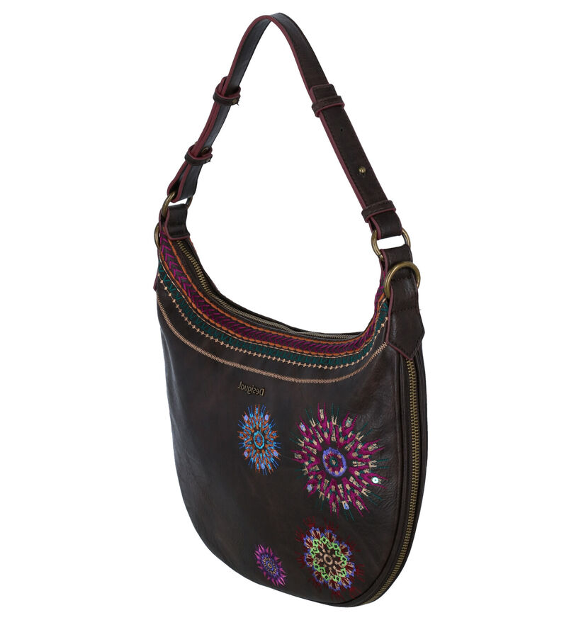 Desigual Sac à bandoulière en Brun en simili cuir (279944)