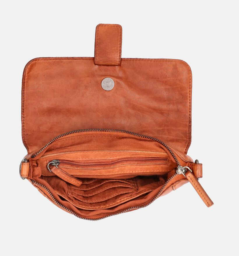 DSTRCT Harrington Road Sac port&eacute; crois&eacute; en Cognac pour femmes (380892)