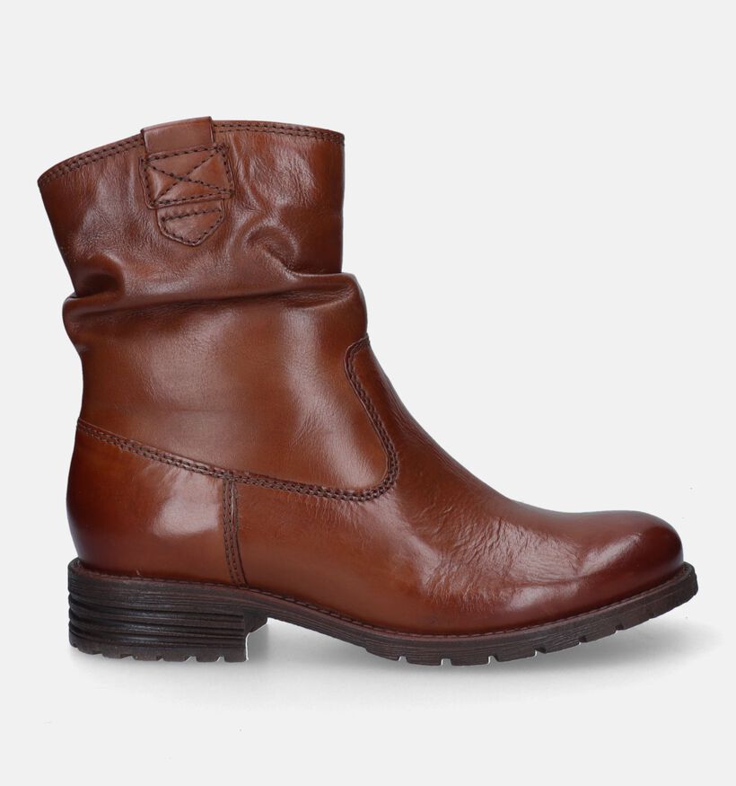 Signatur Bottes de motard en Cognac pour femmes (329251)