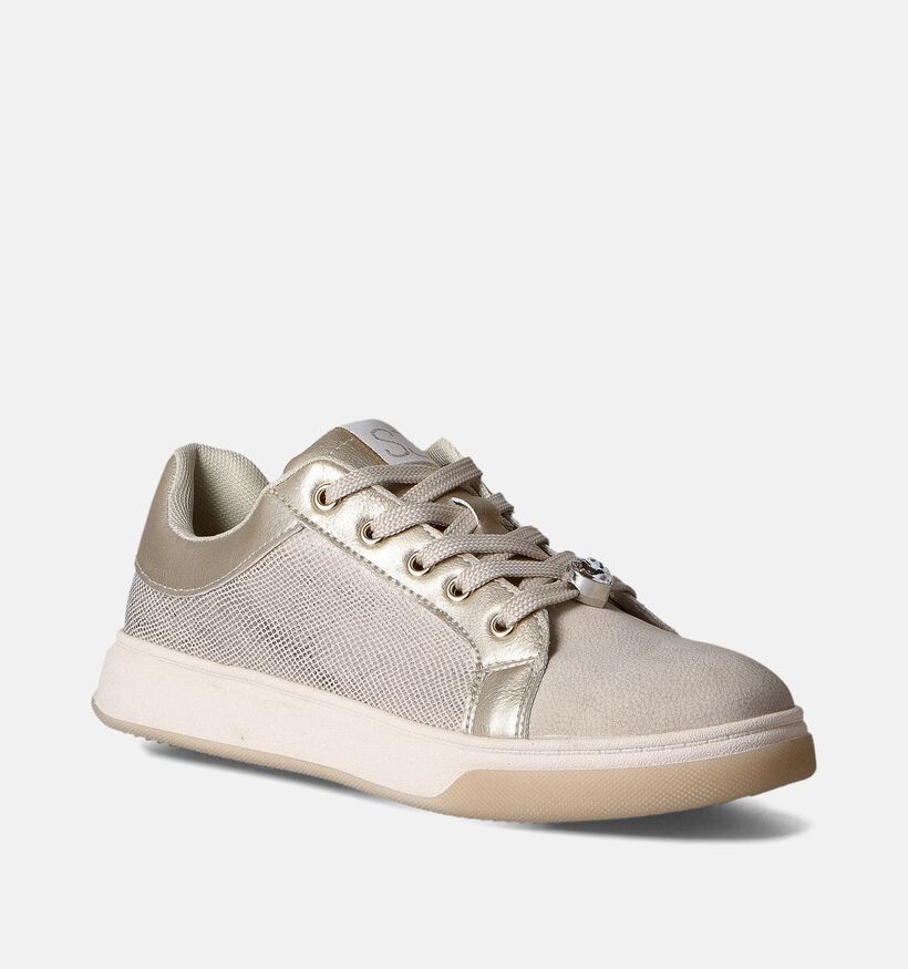 SJ Gouden Sneakers voor meisjes (354177) - geschikt voor steunzolen