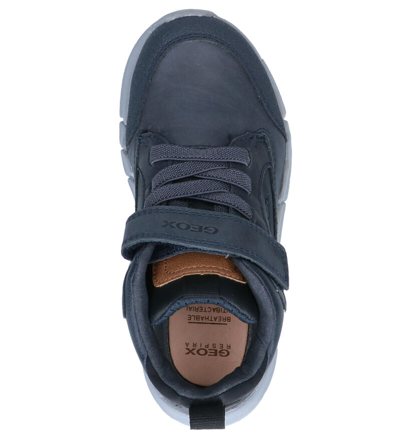Geox Chaussures hautes en Bleu foncé en cuir (254534)