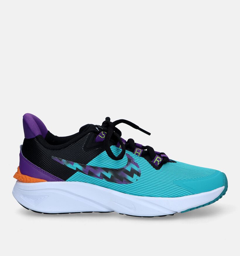 Nike Star Runner 4 Baskets en Noir pour filles, garçons (328088)