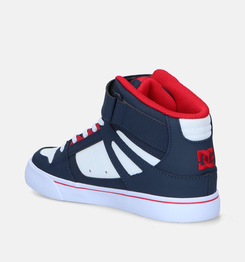 DC Shoes Pure High Top Baskets en Bleu pour garçons (334931)