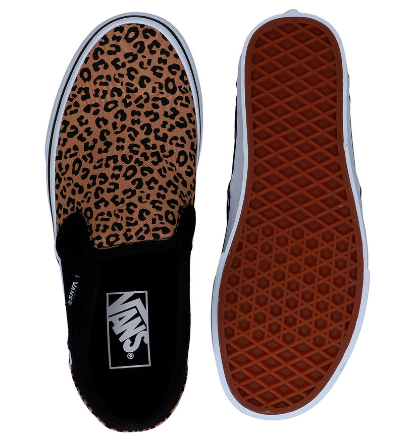 Vans Asher Zwarte Slip-on voor dames (321157)