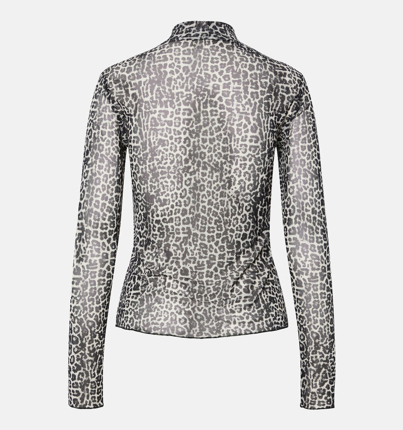 Pieces Jeshi Bruine T-shirt met Llange Mouwen voor dames (362256)