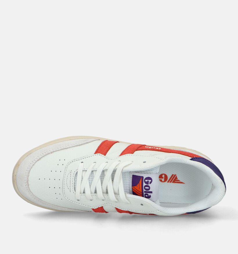 Gola Topspin Baskets en Blanc pour femmes (328600) - pour semelles orthopédiques