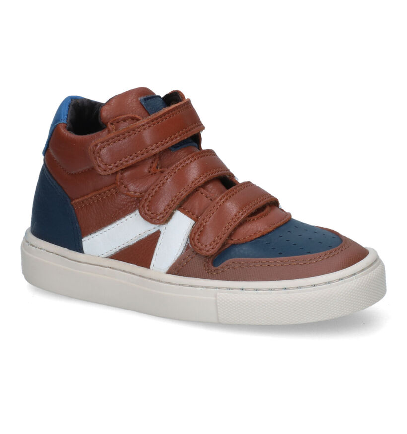 CKS Club Cognac Bottines in leer (316766)