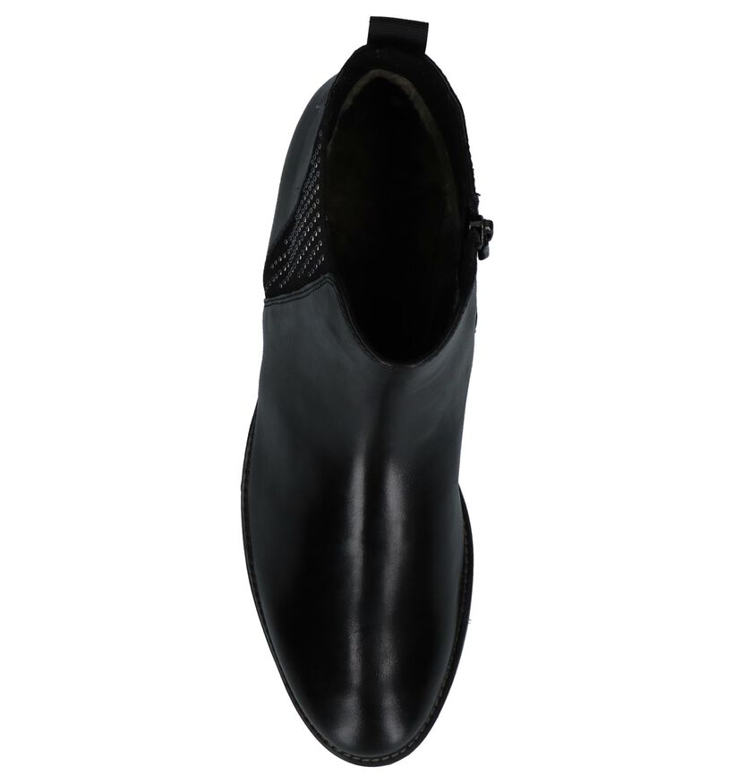 Zwarte Geklede Boots Caprice in leer (227140)