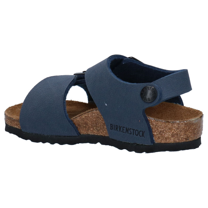 Birkenstock New York  Sandales en Noir pour garçons (338096)